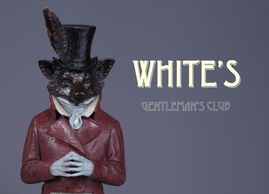 White's Gentleman's Club sculpture gallery