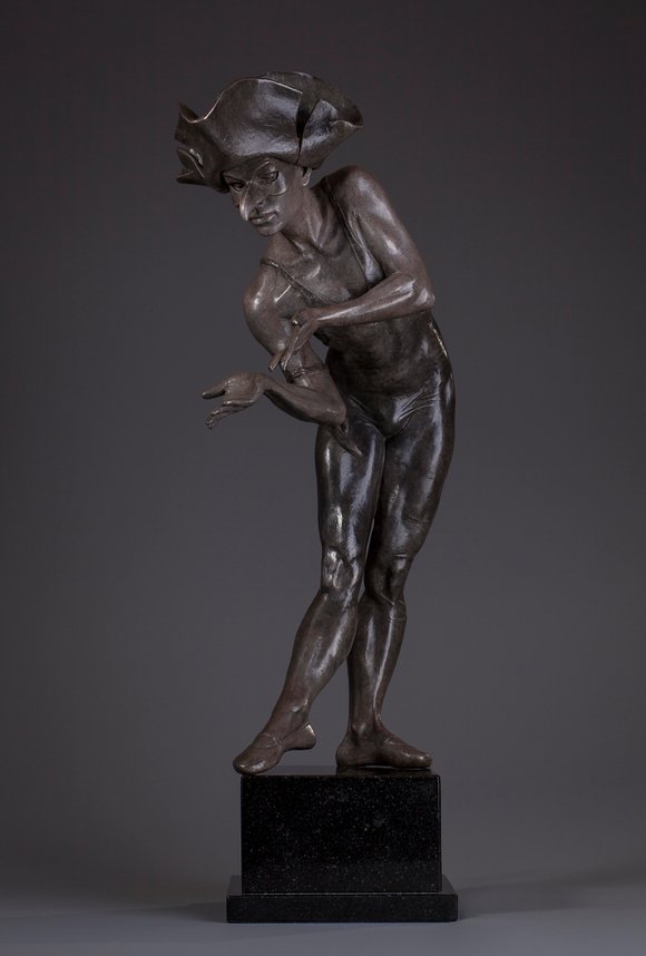The Venetian Man bronze sculpture